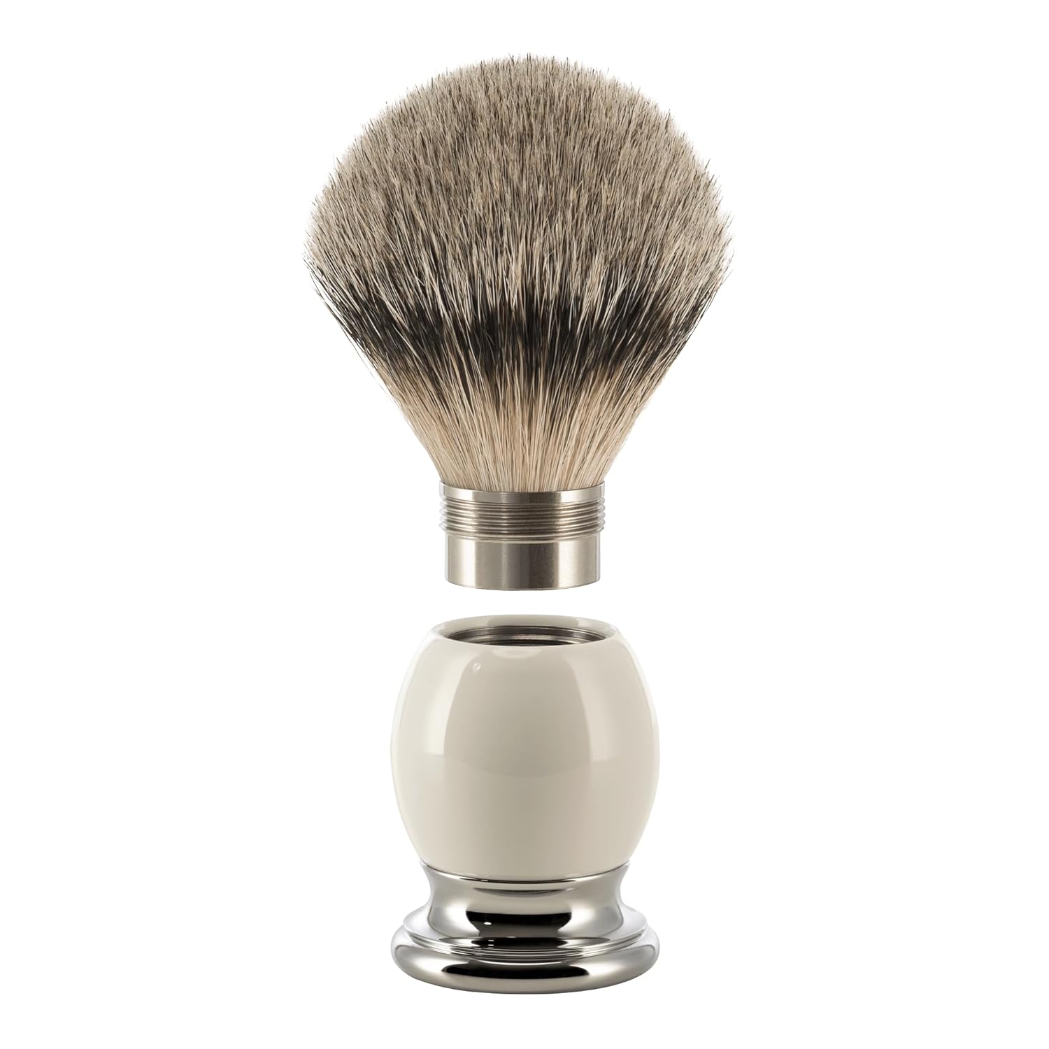 MÜHLE Shaving Brush Head Sophist Silvertip Badger 23mm