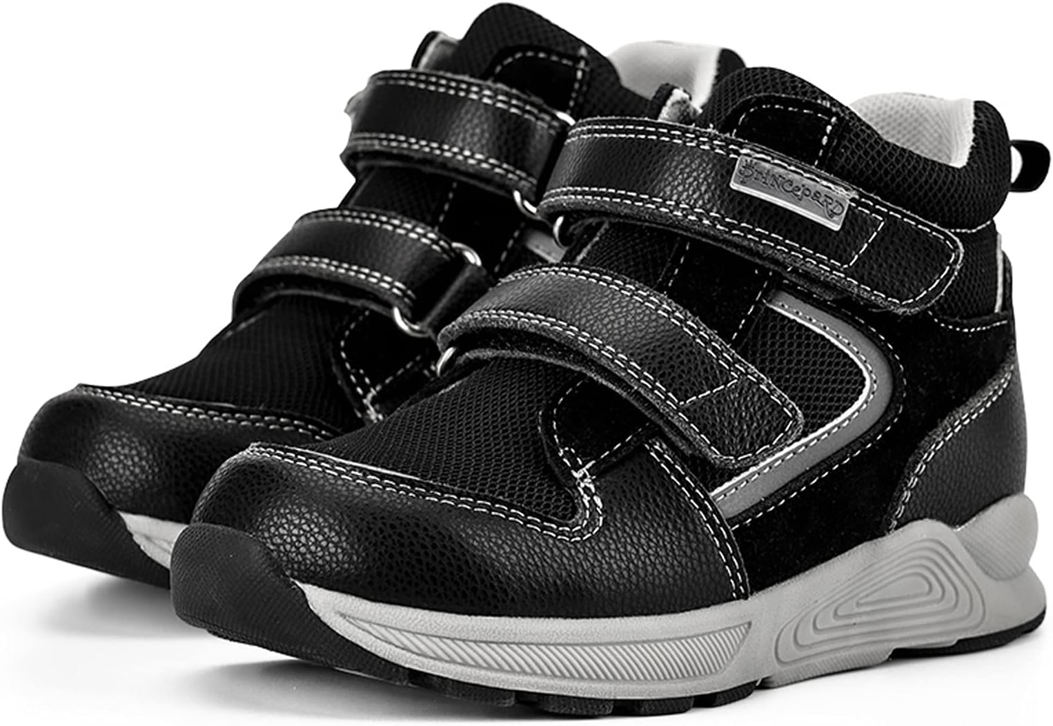 Toddlers Orthopedic Shoes,Kids High-top Corrective Sneakers for Boys and Girls with Arch and Ankle Support, Non-Slip Soles
