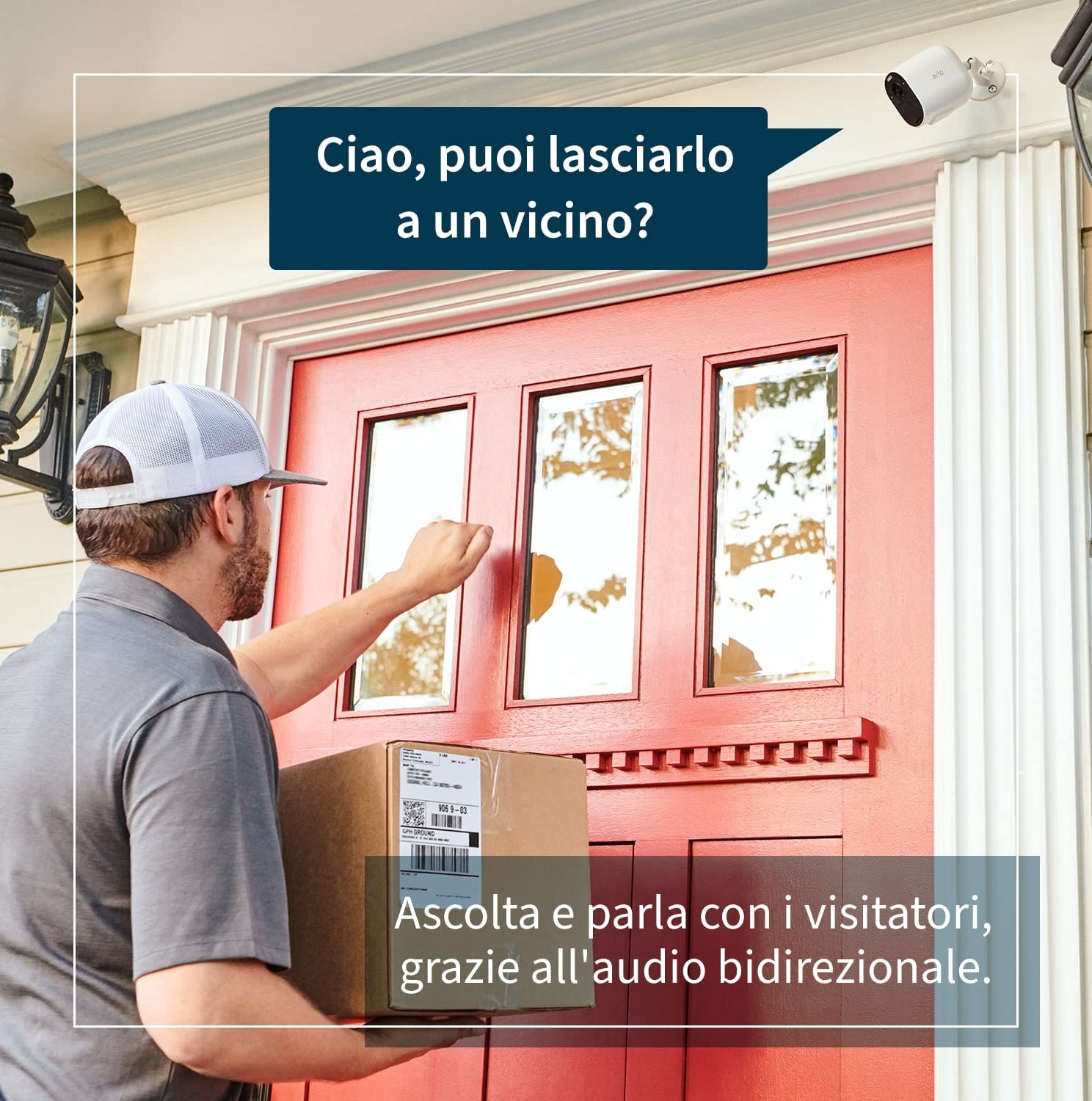 Cavo Di Ricarica Magnetico, 7,6 m, Bianco, Compatibile Solo Con Telecamera Di Sicurezza Wi-Fi Arlo Essential 1 (+XL), Per Esterni - Accessorio Certificato, VMA3700