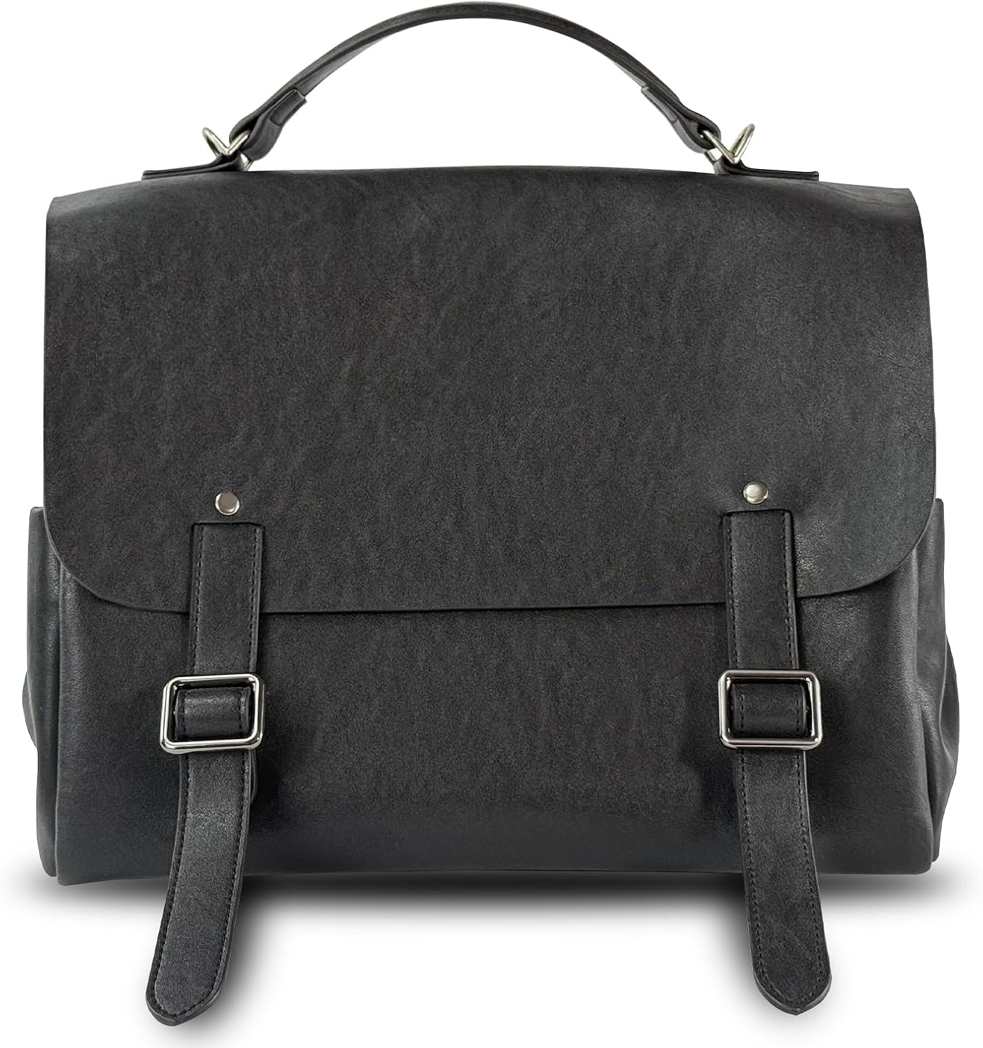 Black Women’s Fashion Backpack Purse for Women, Large Work Bag for Women Designer Handbags Bucket bags Top Handle Ladies Shoulder Bags