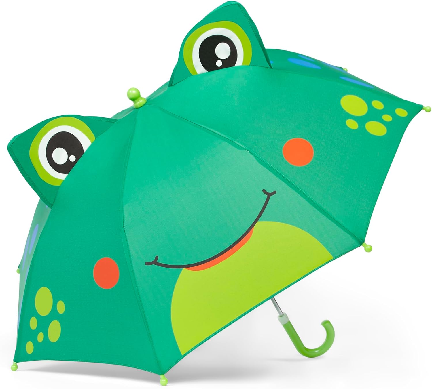 ShedRain Kids Umbrella for Girls & Boys – Cute Animal Design, Pinch-Proof, Easy Grip Handle, Compact School & Travel Umbrella