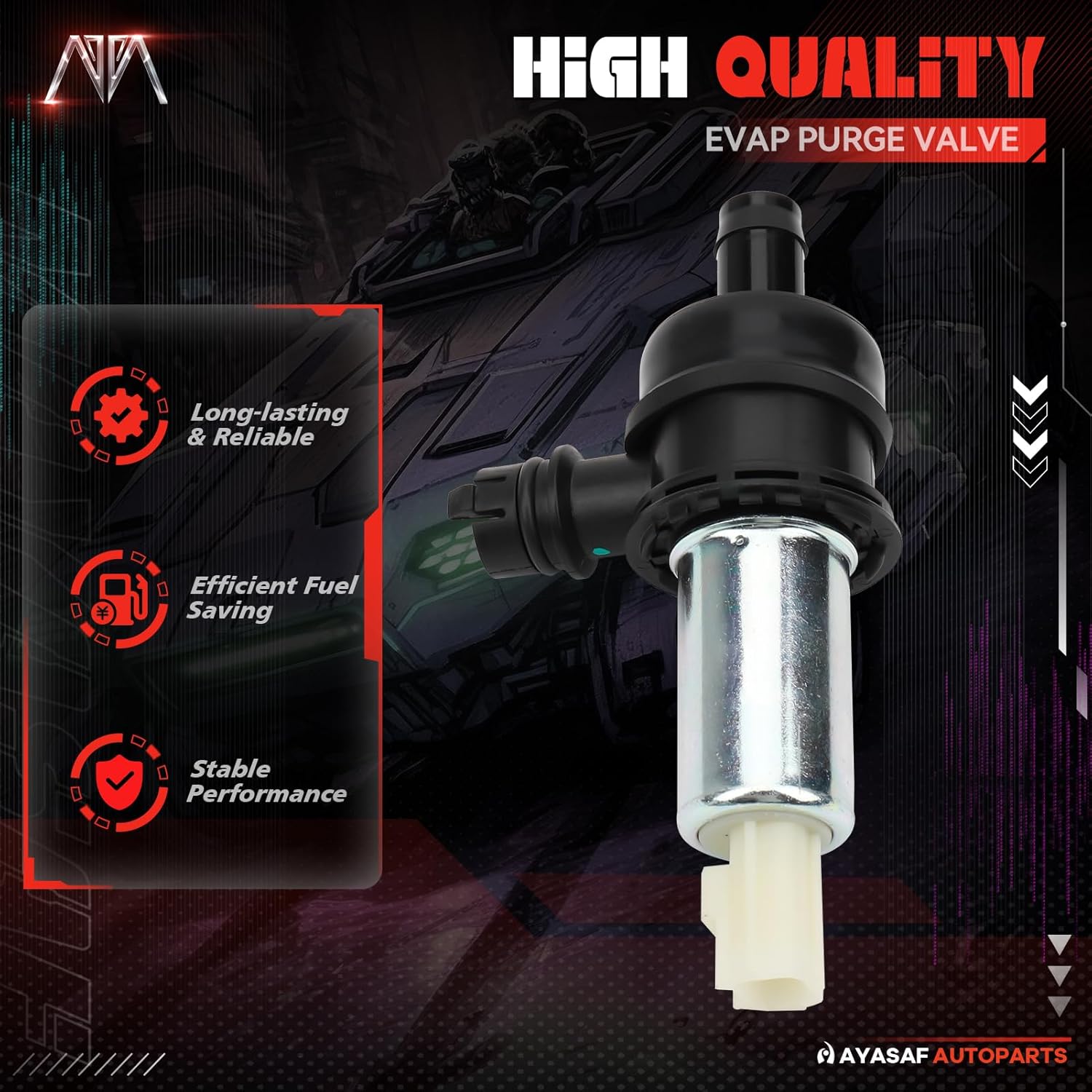 MAYASAF 911-104 Vapor Canister Vent Solenoid Valve for Ford Expedition 2003-2004, Explorer 2002-2003, F-150 Heritage 2004, F-150 2000-2003, for Lincoln Navigator 2003-2004, for Mercury Mountaineer