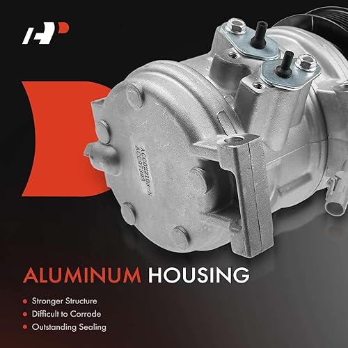 Miniatura 3 de A-Premium Compresor de aire acondicionado con embrague compatible con Scion tC 2.4L 2007-2010 Coupe, 10S15C Tipo de compresor