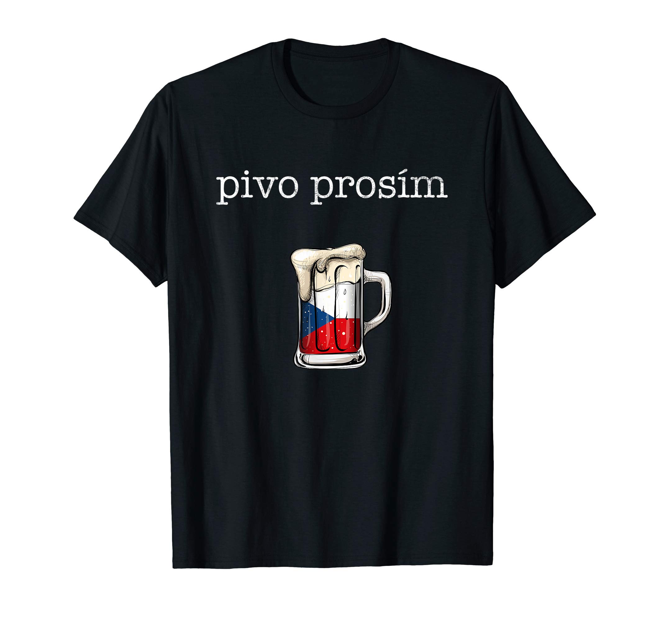 Pivo Prosim Beer Please in Czech T-Shirt