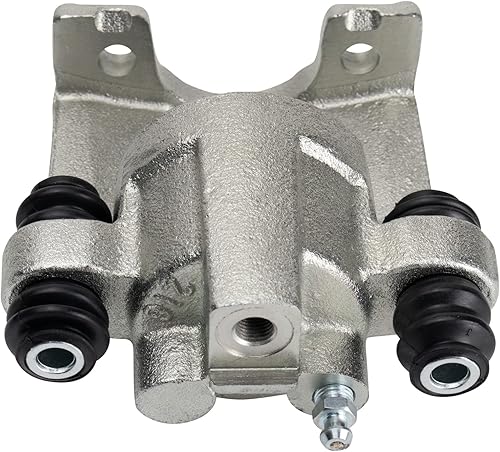 Miniatura 4 de TRQ Pinzas de freno traseras Pastillas y rotores de cerámica compatibles con Jeep Grand Cherokee 1995-1998