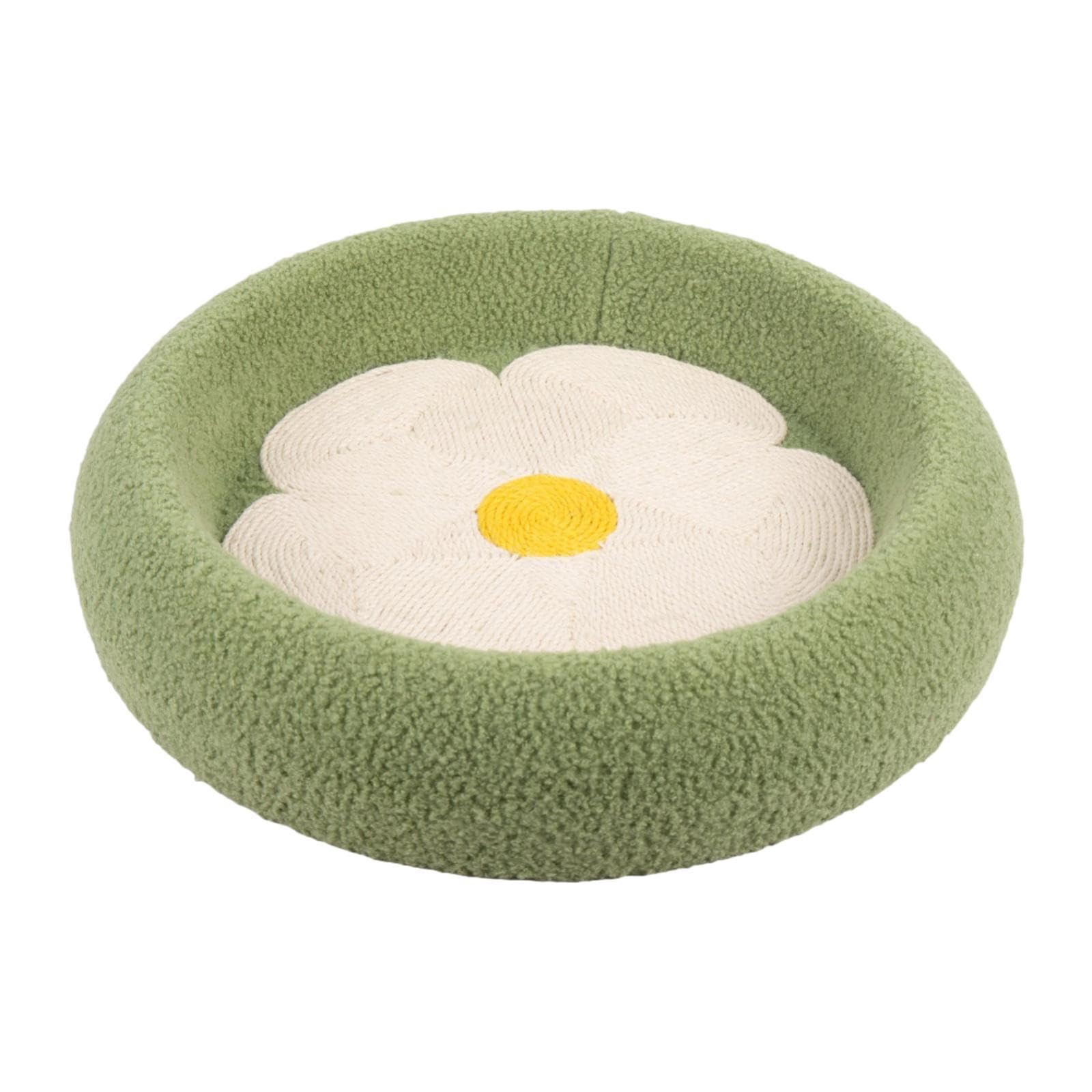 Kratzbrett, Kratzschale, Krallenschleifbrett, rundes Katzenspielzeug, Nest, Möbelschutz, 50 cm Durchmesser