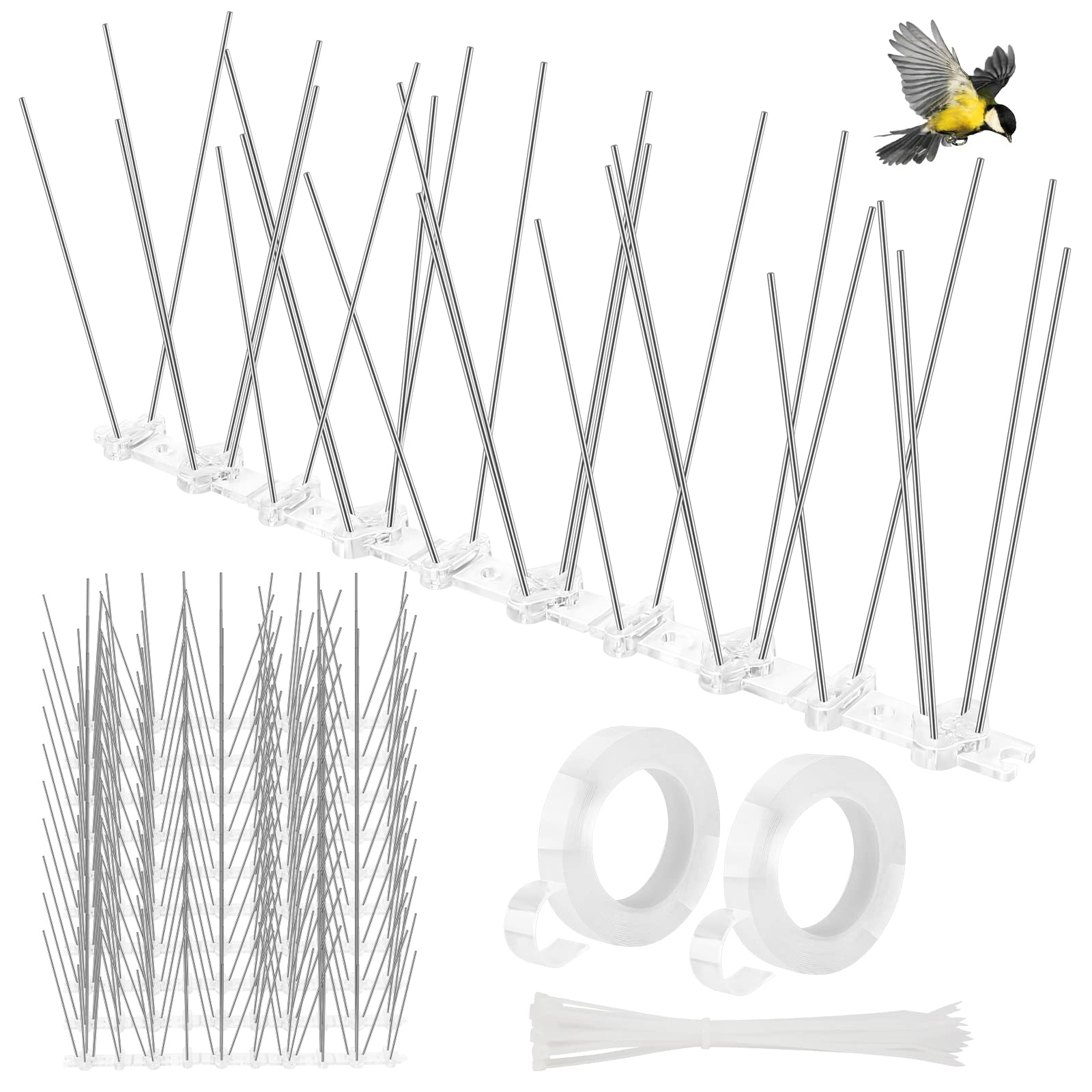 Buy ANGELIOX Bird Spikes for Pigeon,10Pcs 25cm Bird Deterrent Repellent