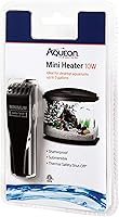 Aqueon Mini Submersible Aquarium Heater 10W for 2.5-5 Gallon Tanks - Shatterproof, Fully Adjustable