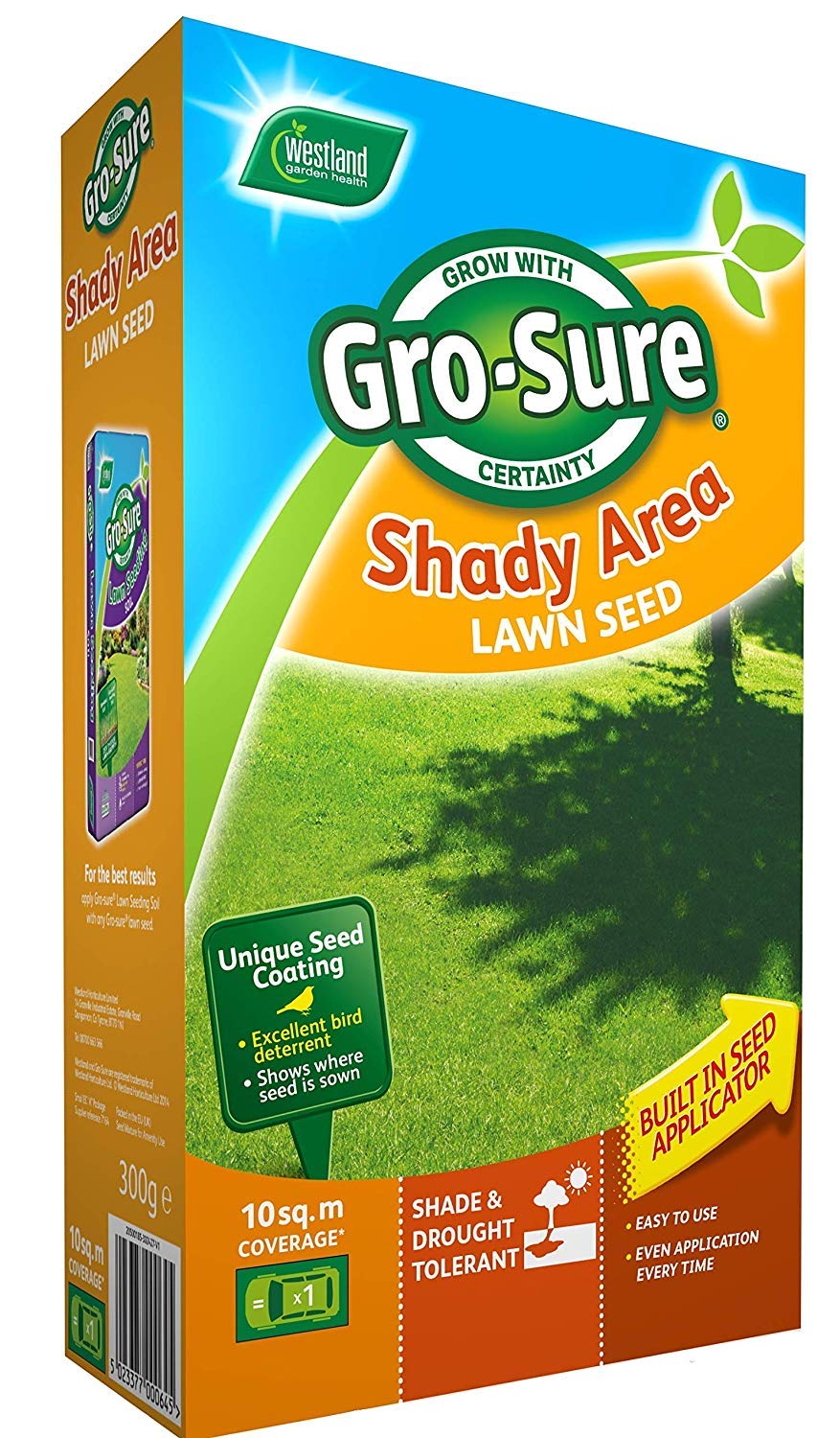 3xShady Lawn Seed, 10 m2, 300 g