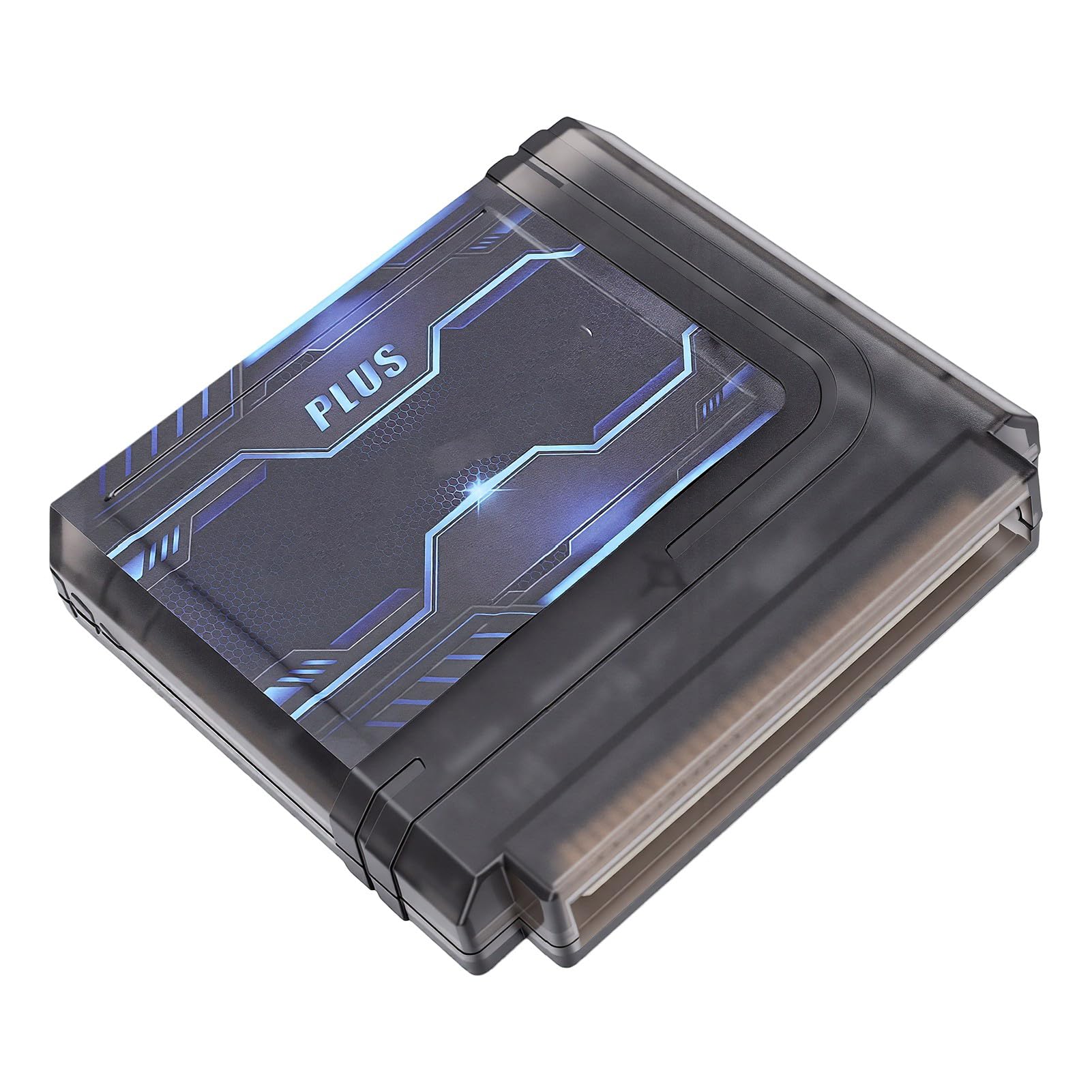 Bewinner Cartuccia di Gioco Ad Alte Prestazioni per, Multigioco 2000 in 1 con Scheda da 16 GB, Ottima Struttura in ABS per Giocatori di Tutte le età (BLACK)