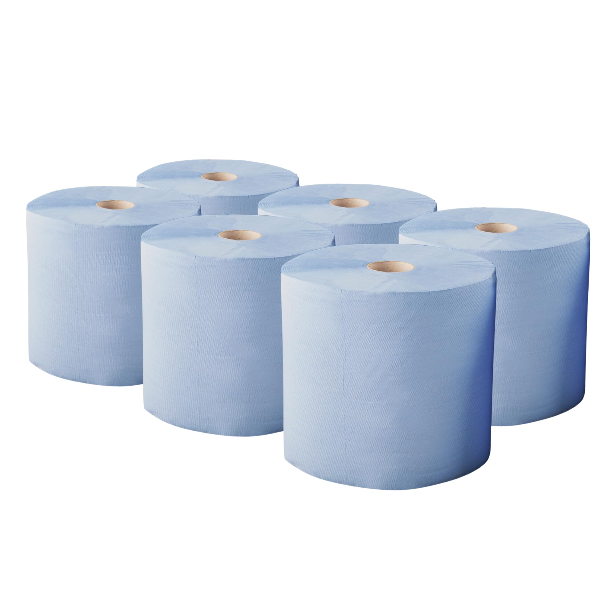 PLS GROUP® 2-lagige Putztuchrolle – 900 Blatt, Stark Saugfähig, Für Werkstatt & Industrie, 25x20 Cm