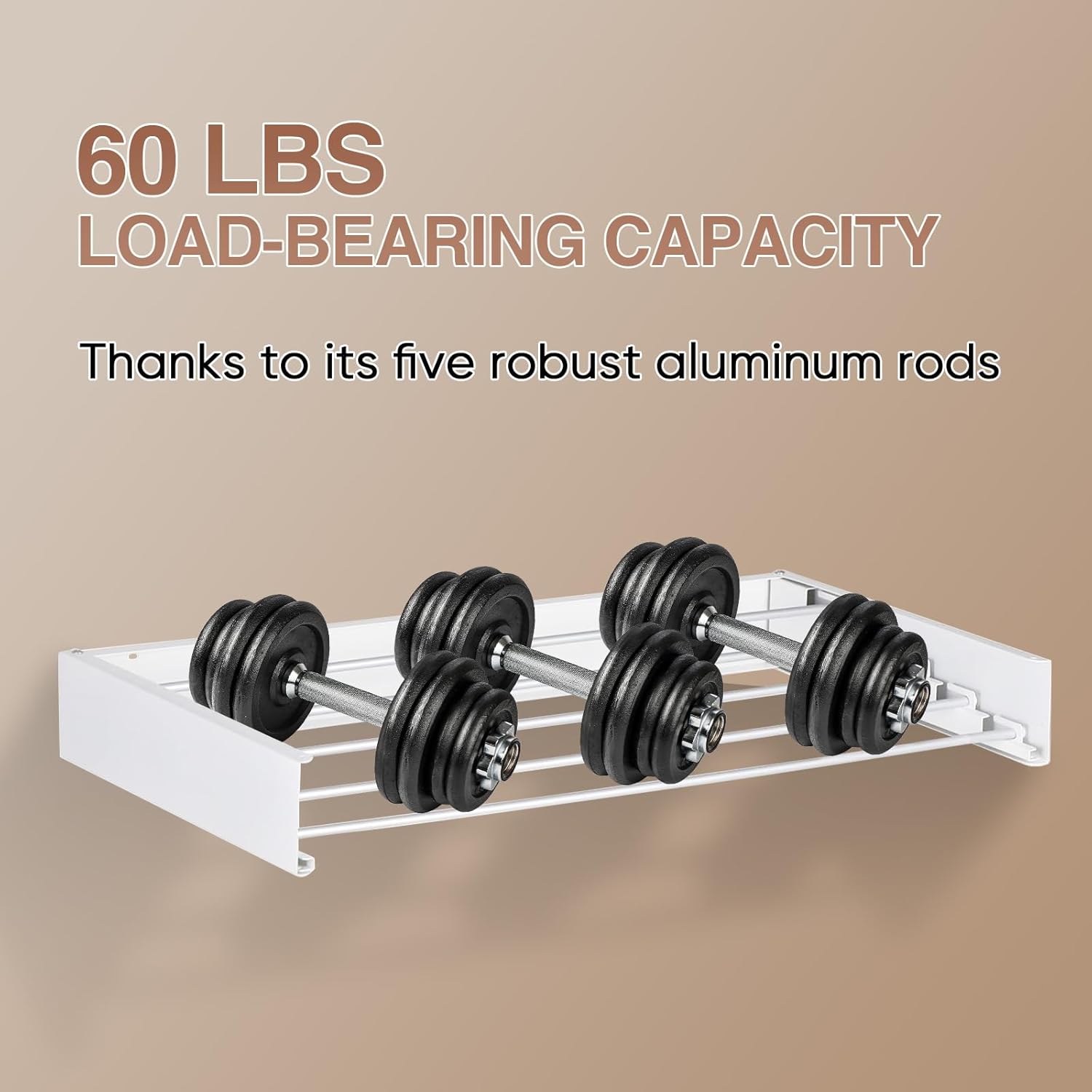 Wall Mounted Clothes Drying Rack- 31.5" Wide Foldable Laundry Hanger Dryer Rack, Collapsible Hanging Drying Racks,Clothes Drying Rack Outdoors,Drying Rack Wall Mounted.