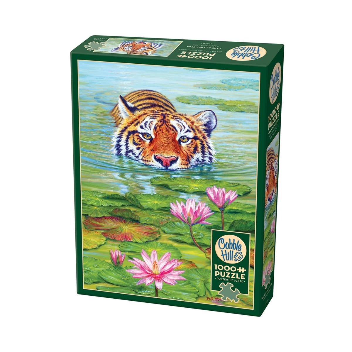 Cobble Hill 1000 Piece Puzzle - Land of The Lotus - Sample Poster Included