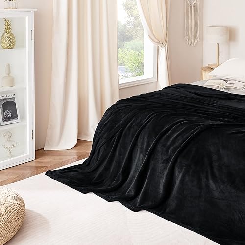 Miniatura 6 de NICETOWN Manta de forro polar individual de Halloween de 60 x 80 pulgadas, manta de franela de microfibra súper suave y ligera para viajes, silla y