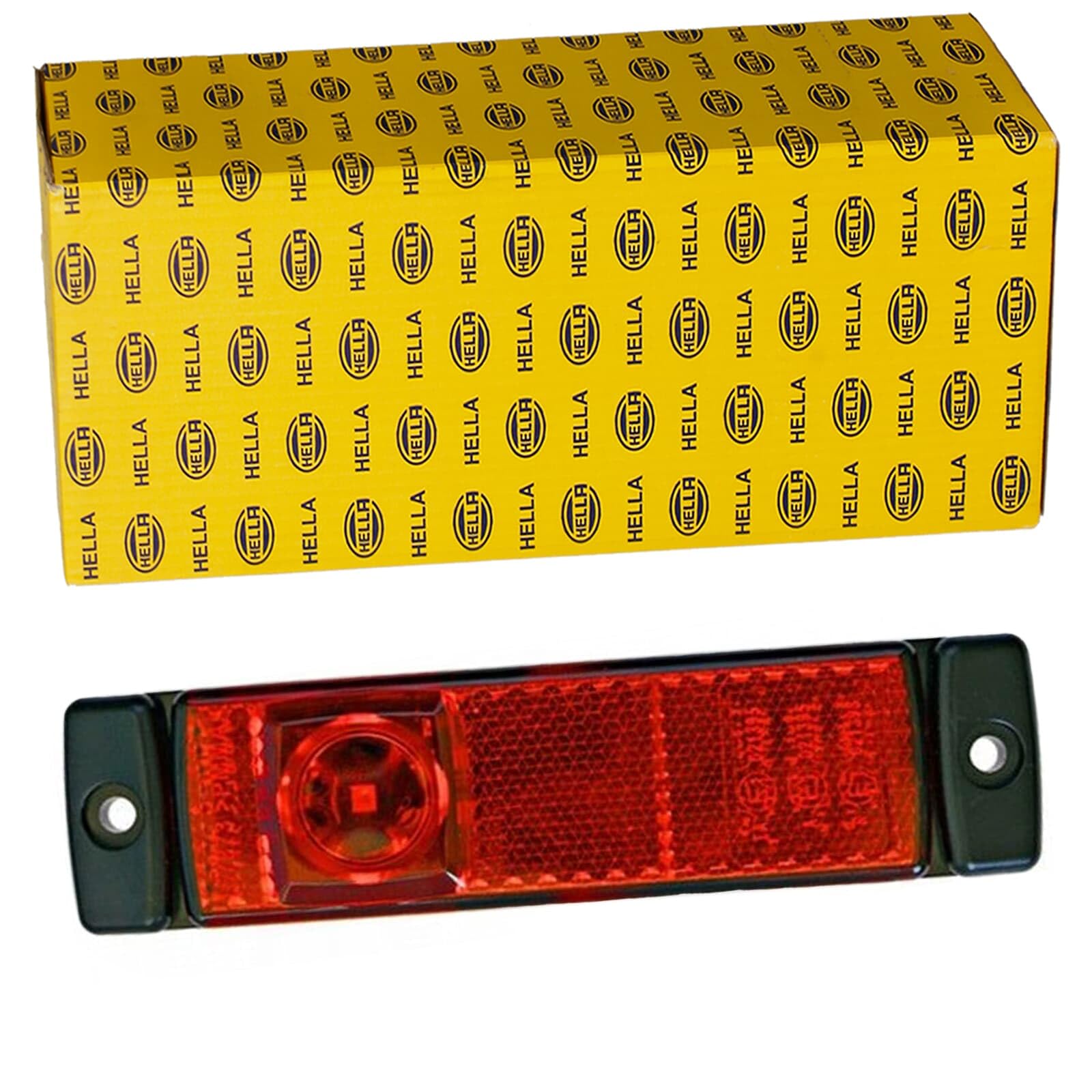 HELLA 2SD 344 200-201 Luce posteriore, LED, 12V, Montaggio, interno/avvitato, colore diffusore luce cristallino, Cavo 500mm, Spina estremità del cavo aperta, Sx/Dx, Quantità 1