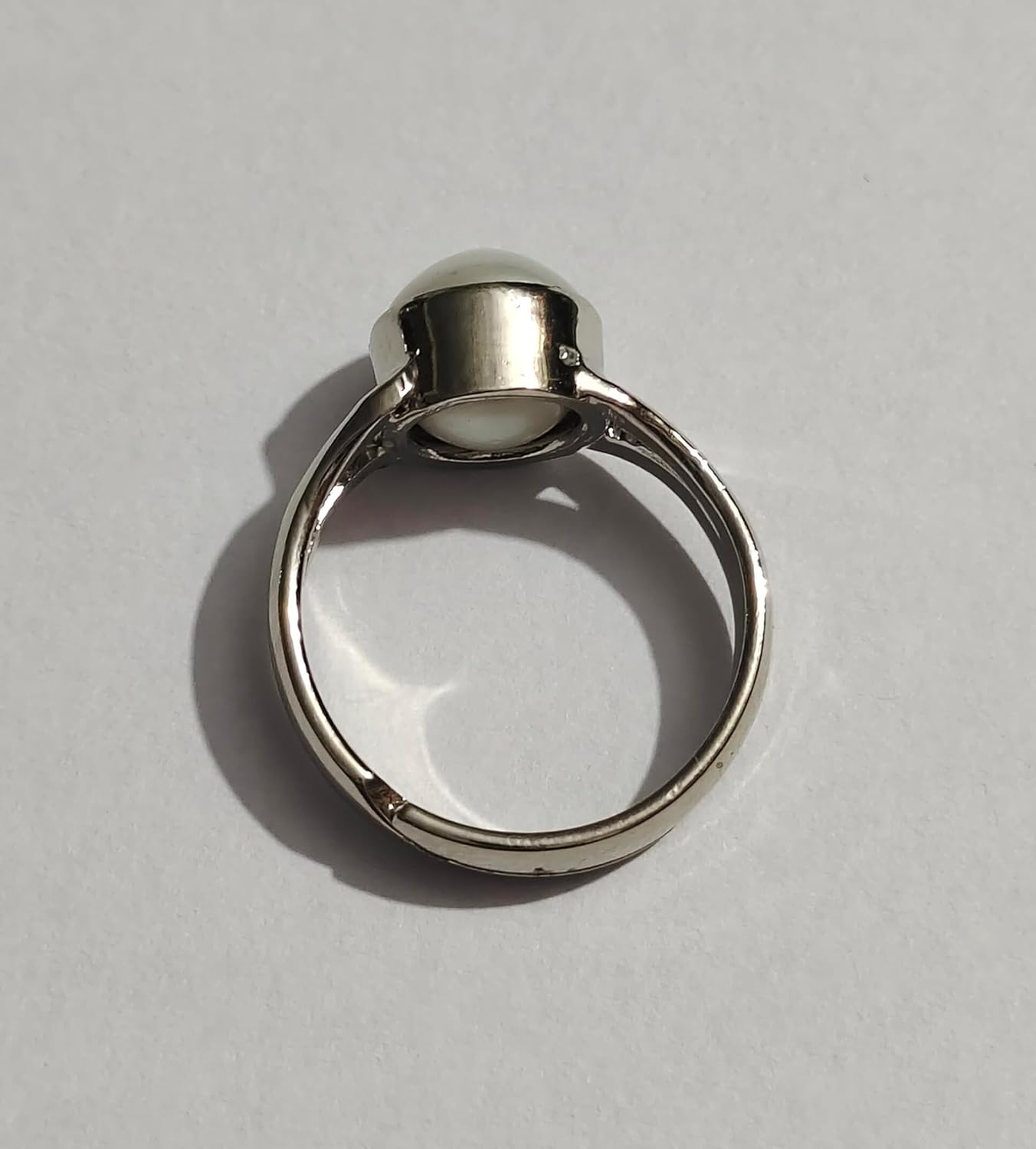 Pearl Moti Certfied South seal Pure 925 Sterling Silver Ring