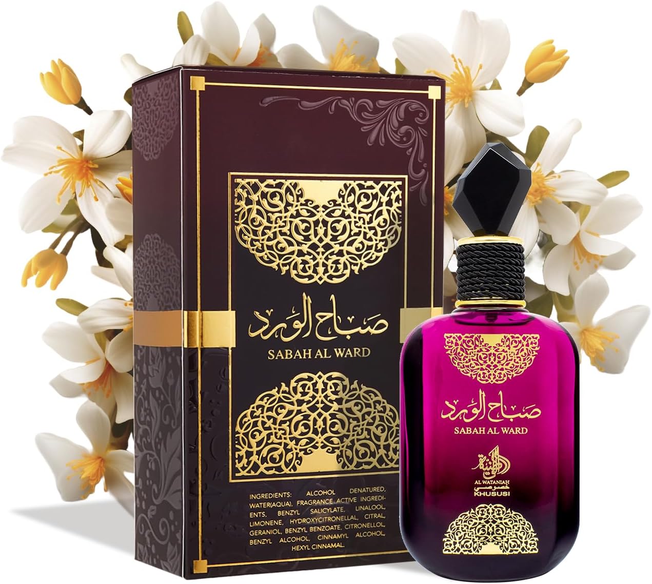 Perfume de lujo Al Wataniah Sabah Al Ward 100ml por 17,50€ ¡¡17% de descuento!!