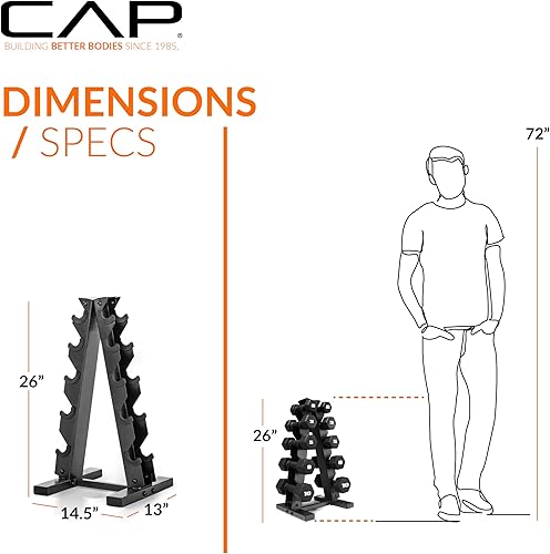 Miniatura 5 de CAP Barbell Pares y juegos de mancuernas de neopreno, varios colores