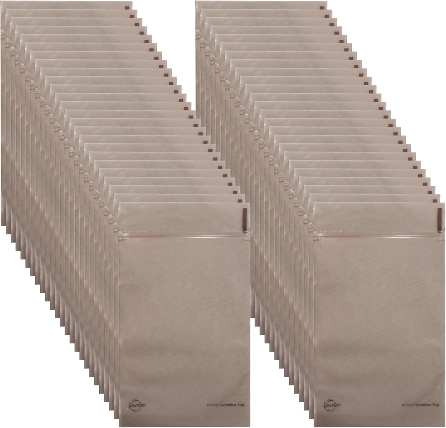The Beadsmith Shine Rite Anti-Tarnish Self Sealing Plastic Bags 4 x 6 Inches (50 Bags)