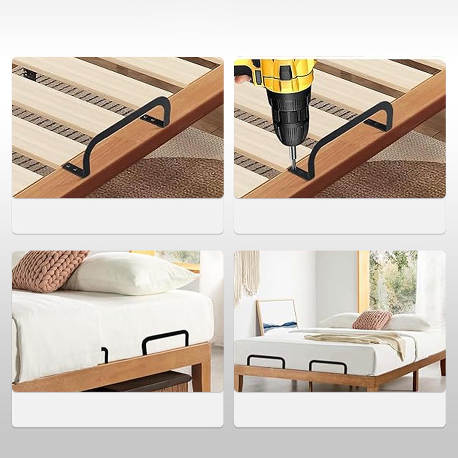 Creations 2X Mattress Retainer Bar Mattress Slide Stopper Mattress Holder Bar for HomeHome & Garden|Furniture|Beds & Mattresses|Bed & Waterbed Accessories