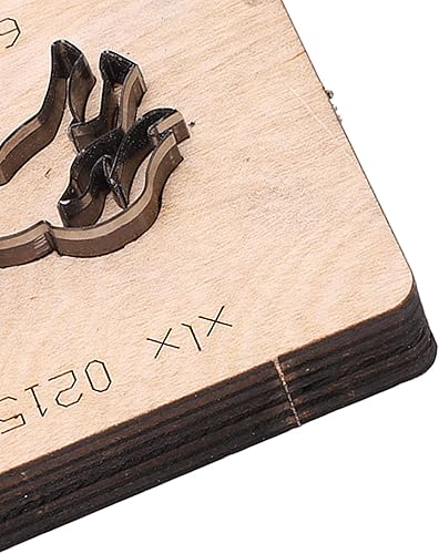 Miniatura 5 de Garosa Troqueles de corte de cuero con forma de caballo Troqueles de metal para álbumes de recortes cortados plantillas hechas a mano Plantilla en