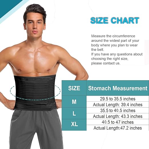 Faja Abdominal Ajustable MAMODY para Hombre y Mujer - Post Cirugía - Talla L miniatura 2