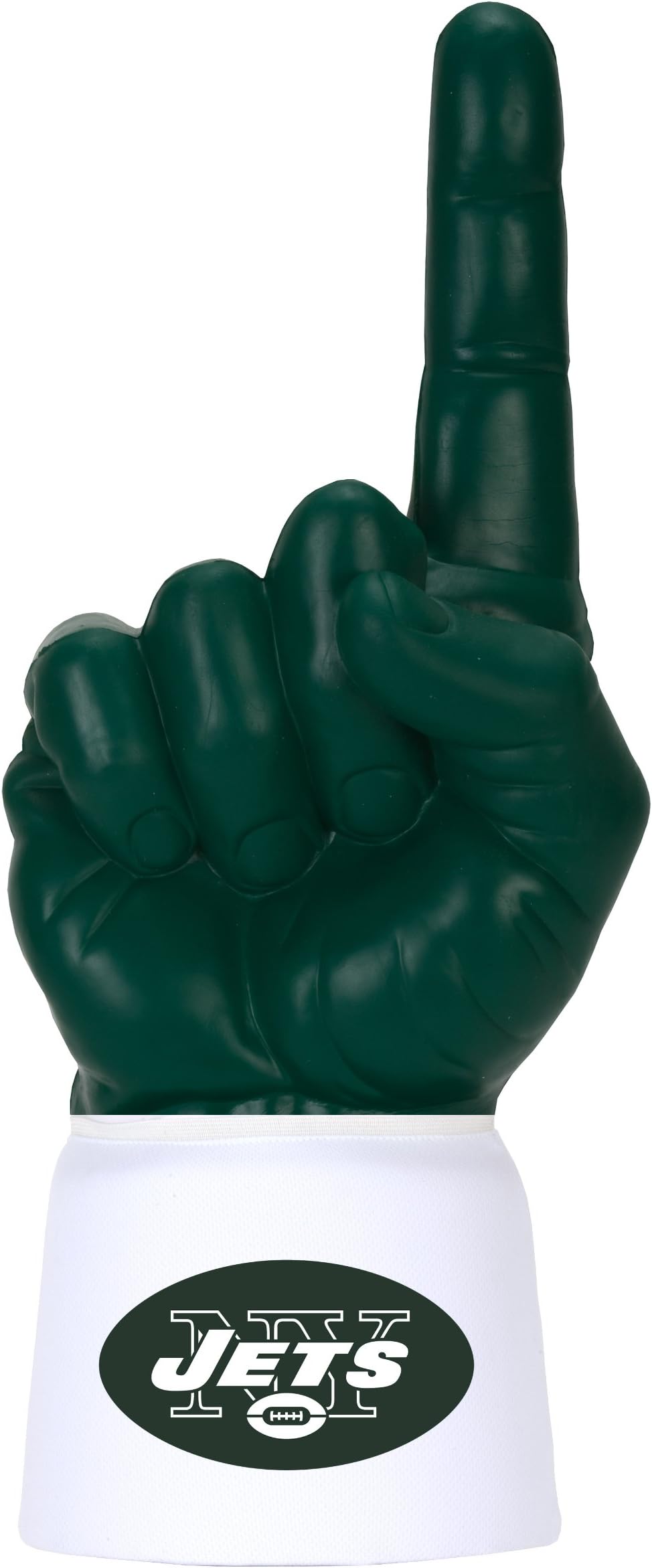 NFL New York Jets White Jersey Sleeve with #1 Forest