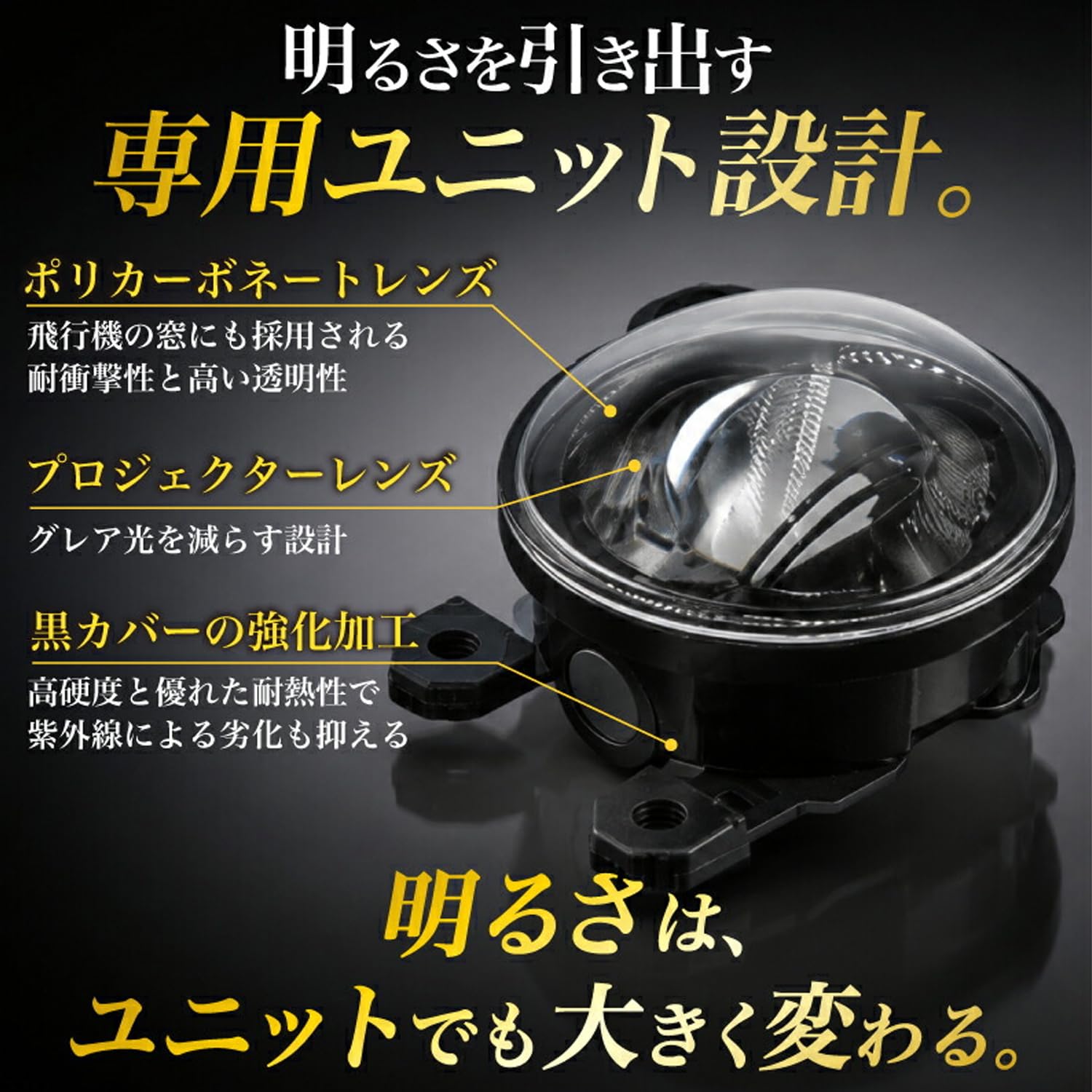 Amazon | VELENO LED フォグランプ ユニット L1B ユニット 純正LED