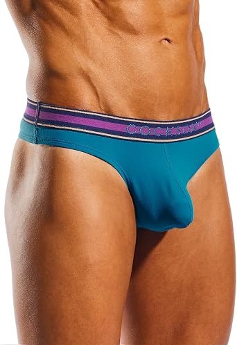 Cocksox Mens Sport Thong With Snug Pouch, CX05SP, Corfu, S