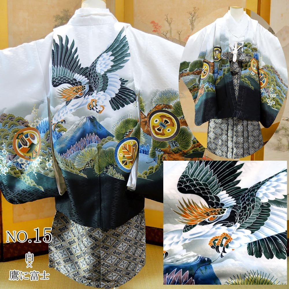 部坂呉服店HESAKA] 七五三 着物 男の子 5歳 13点 セット