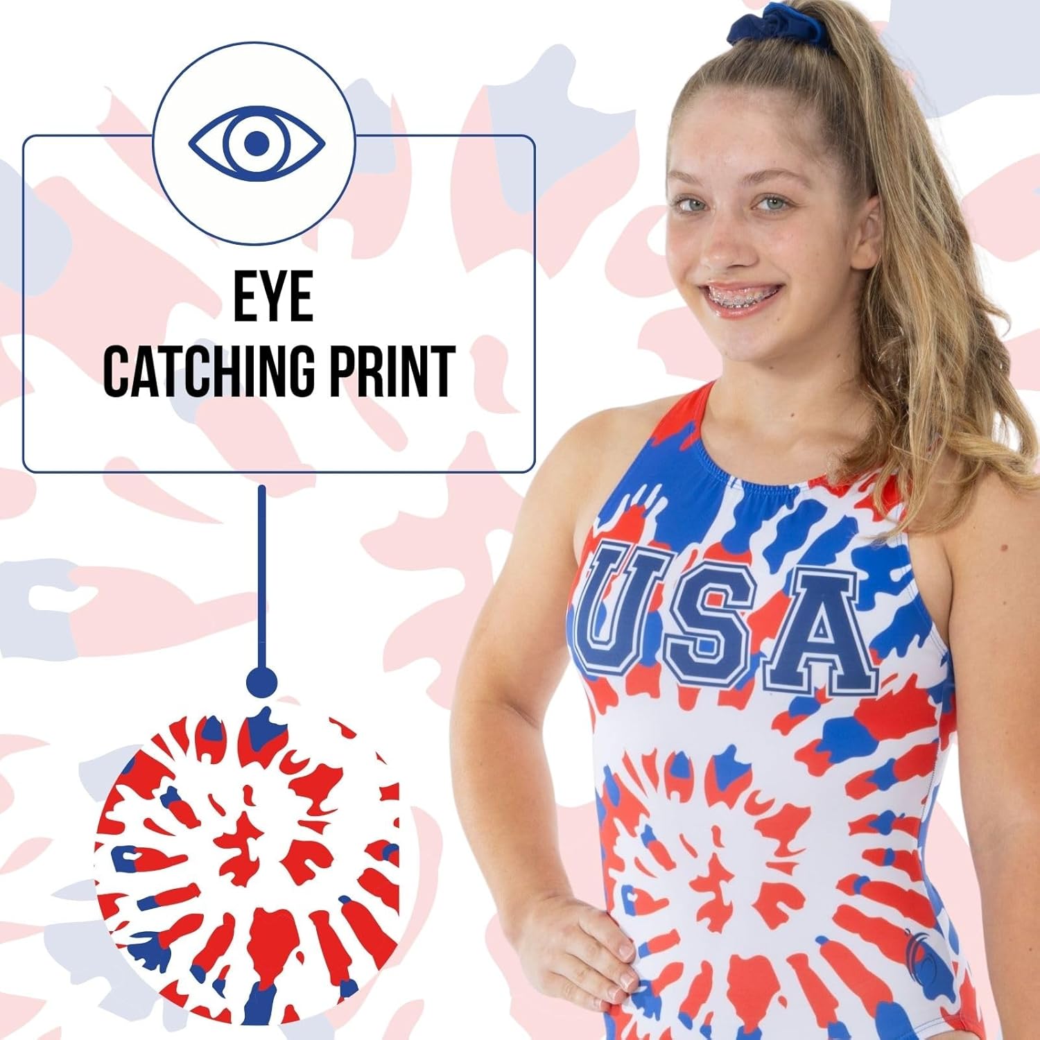 Comfortable Gymnastics Leotards for Girls, Including Matching Scrunchie