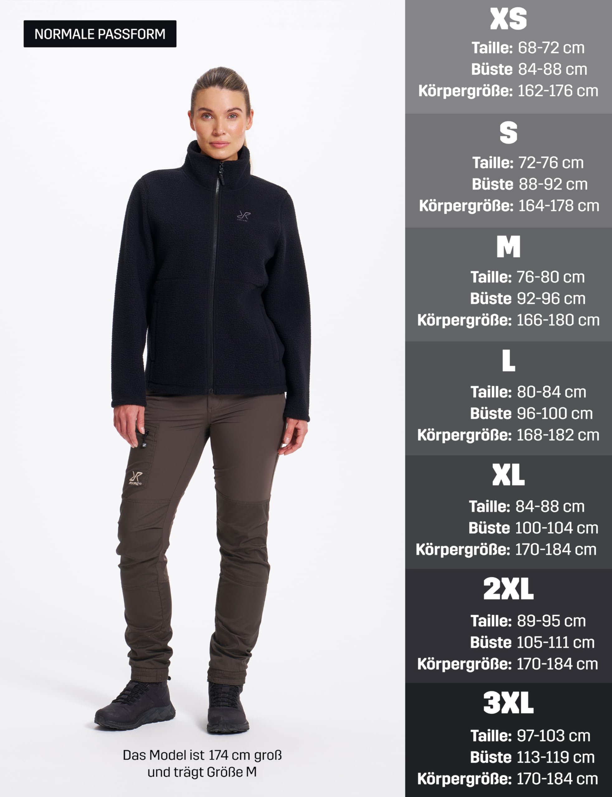 RevolutionRace Moss Pile Fleece für Damen, Weiches Fleecejacke perfekte für Wanderungen und Outdoor-Abenteuer