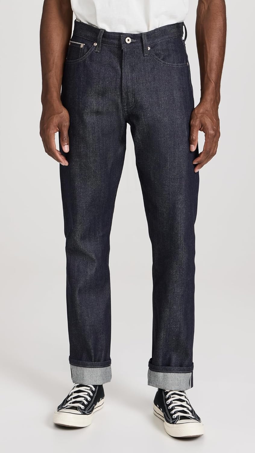 Naked & Famous Denim Men's True Guy Indigo Selvedge Jeans - Image 2