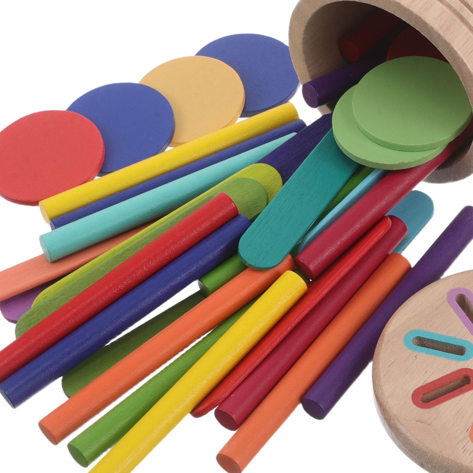 Gatuida Gioco di Classificazione Forme in Legno 3 in 1 per Bambini