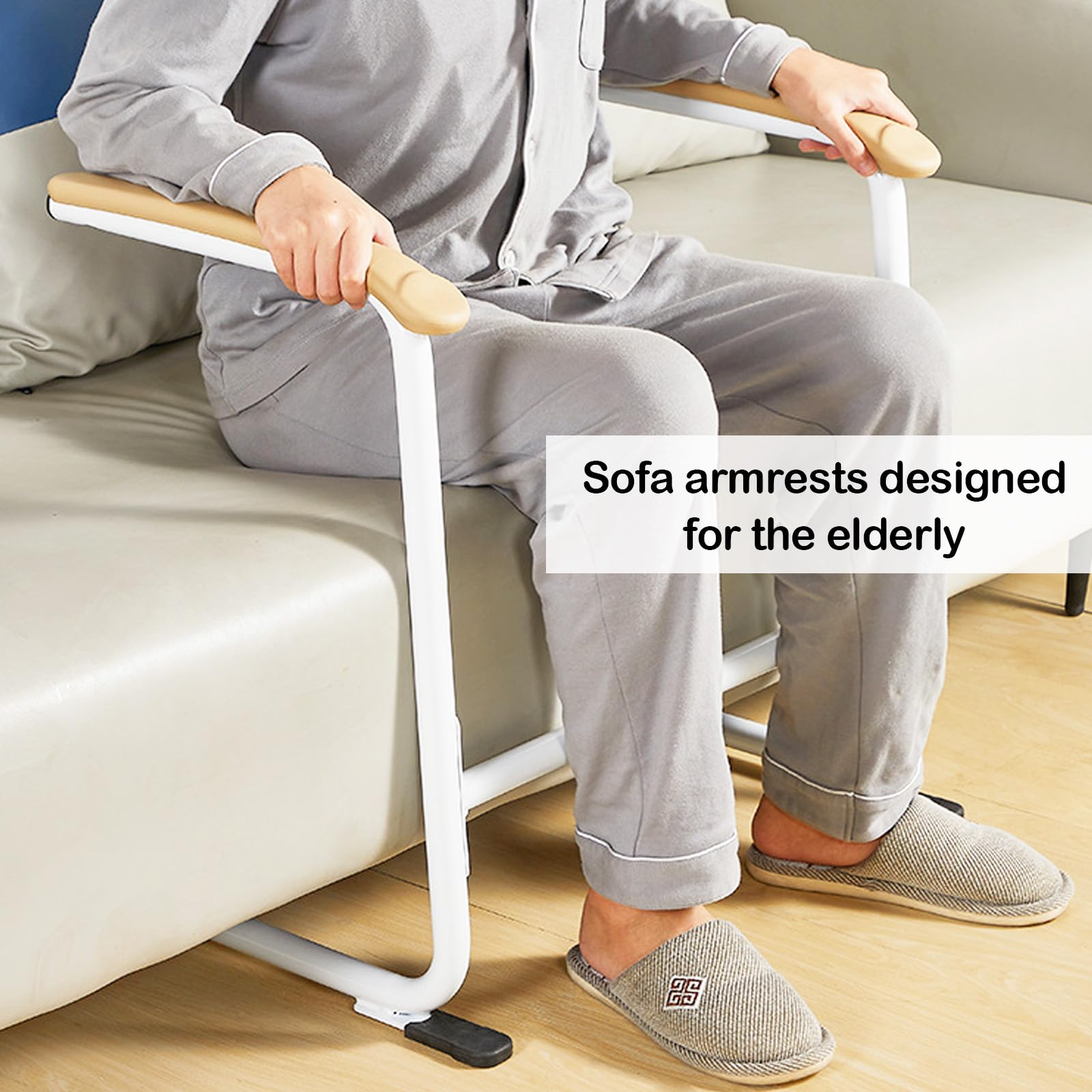 Ayuda Para Levantarse, Escalera Seguridad Asidero Para Personas Mayores Asidero Seguridad Ayuda Para Levantarse Riel Para Movilidad Sofá Asa Auxiliar 53cm Ancho 65cm Alto Capacidad Carga 150Kg