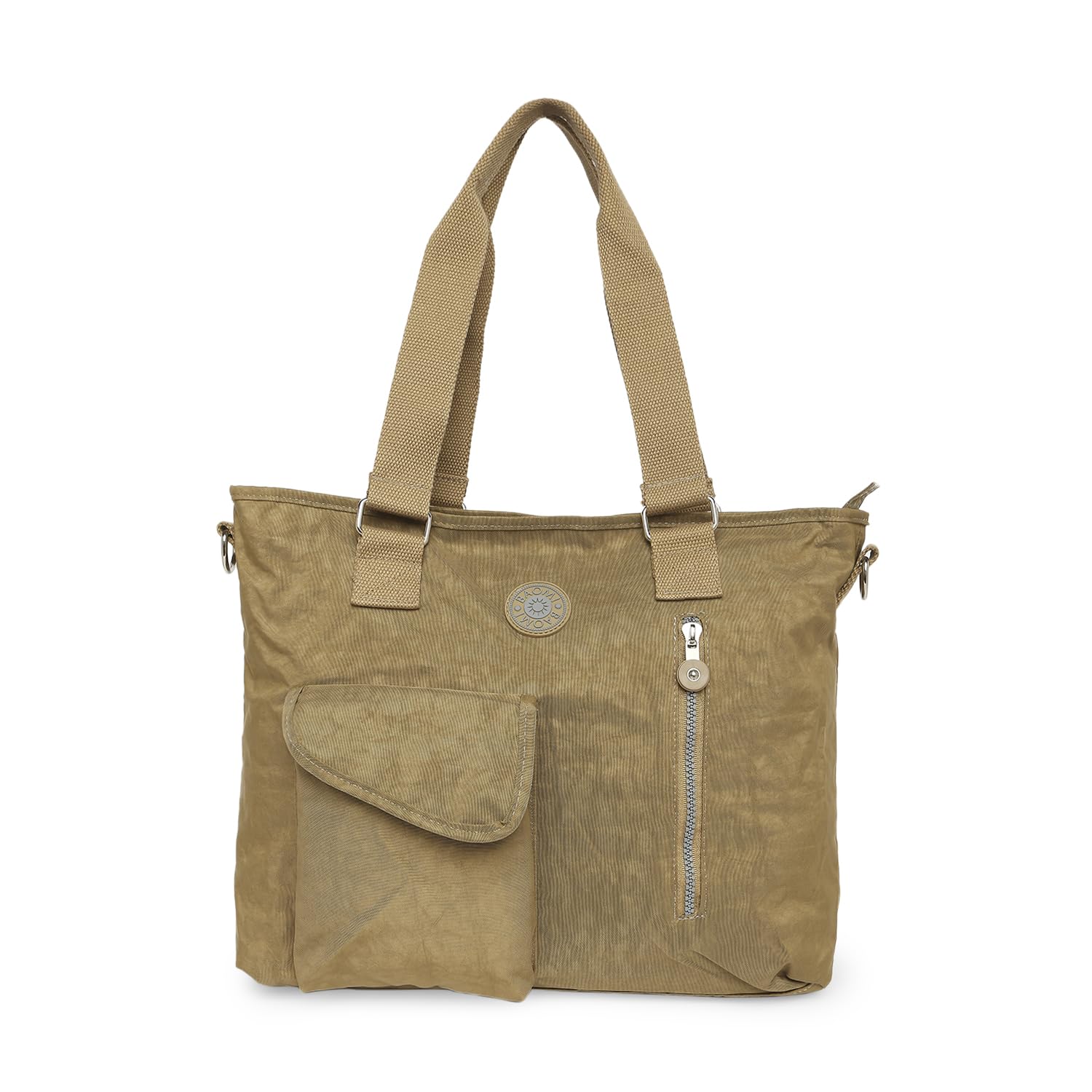 Crinkle Range Yellow Color One Size Shoulder Bag-image-6