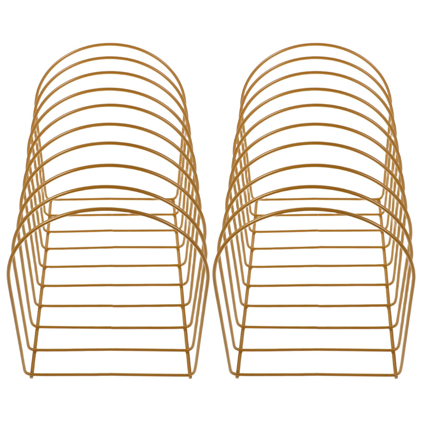 Présentoir pour chapeau doré élégant SOLUSTRE en métal au design minimaliste