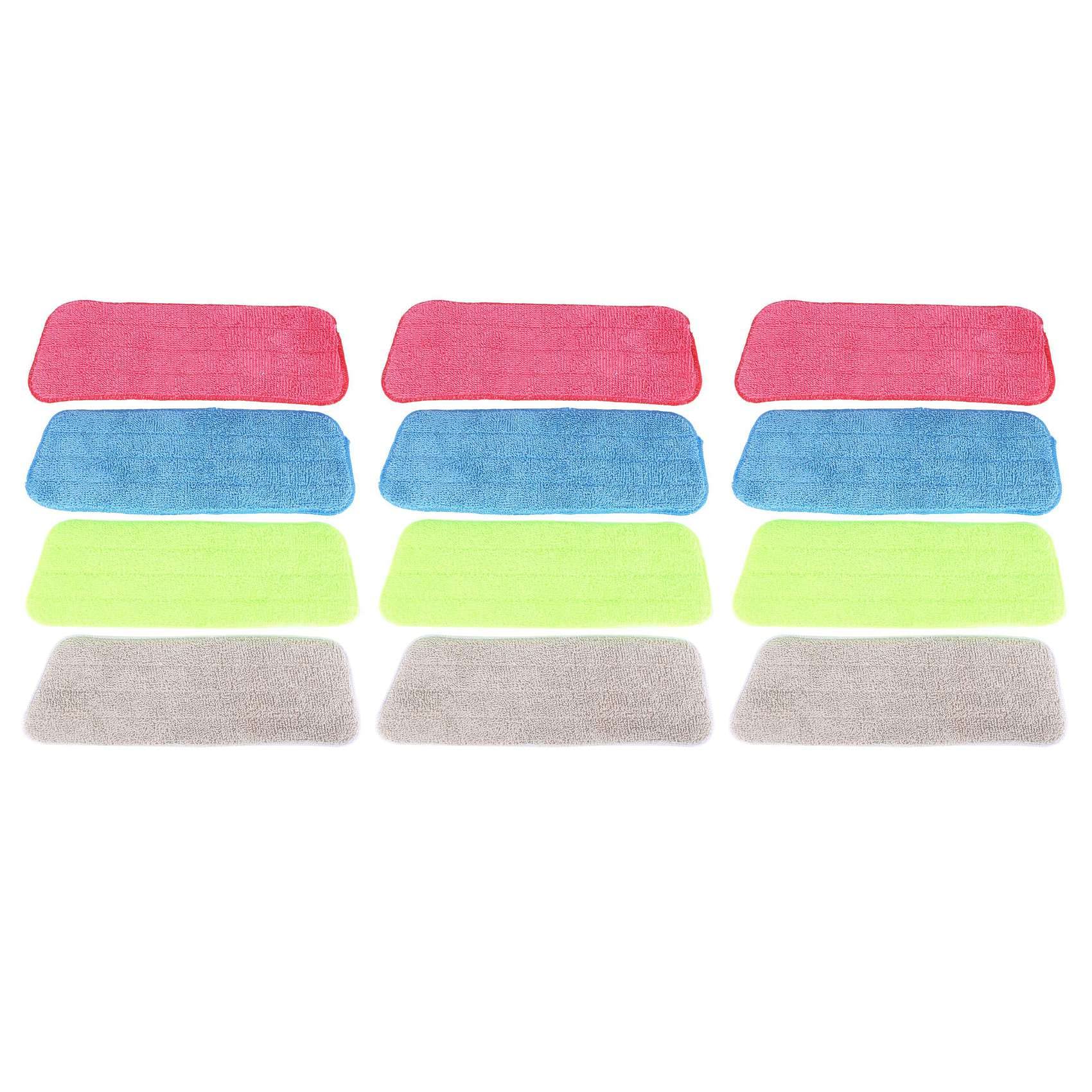 Hndhbfgrt 12 Pcs Cleaning Mop for Mop and All Mops & Washable Mops