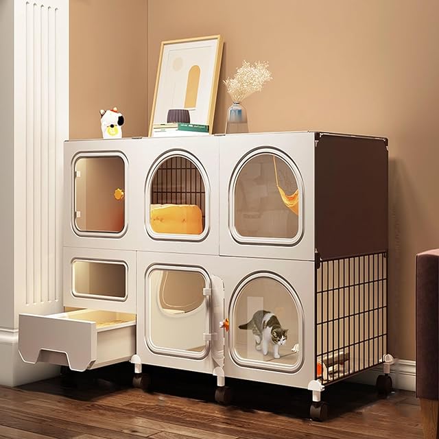 Jaula Grande Para Gatos De Interior DIY, Casa Para Gatos, Jaula Para Gatos, Habitación Para Gatos De Interior