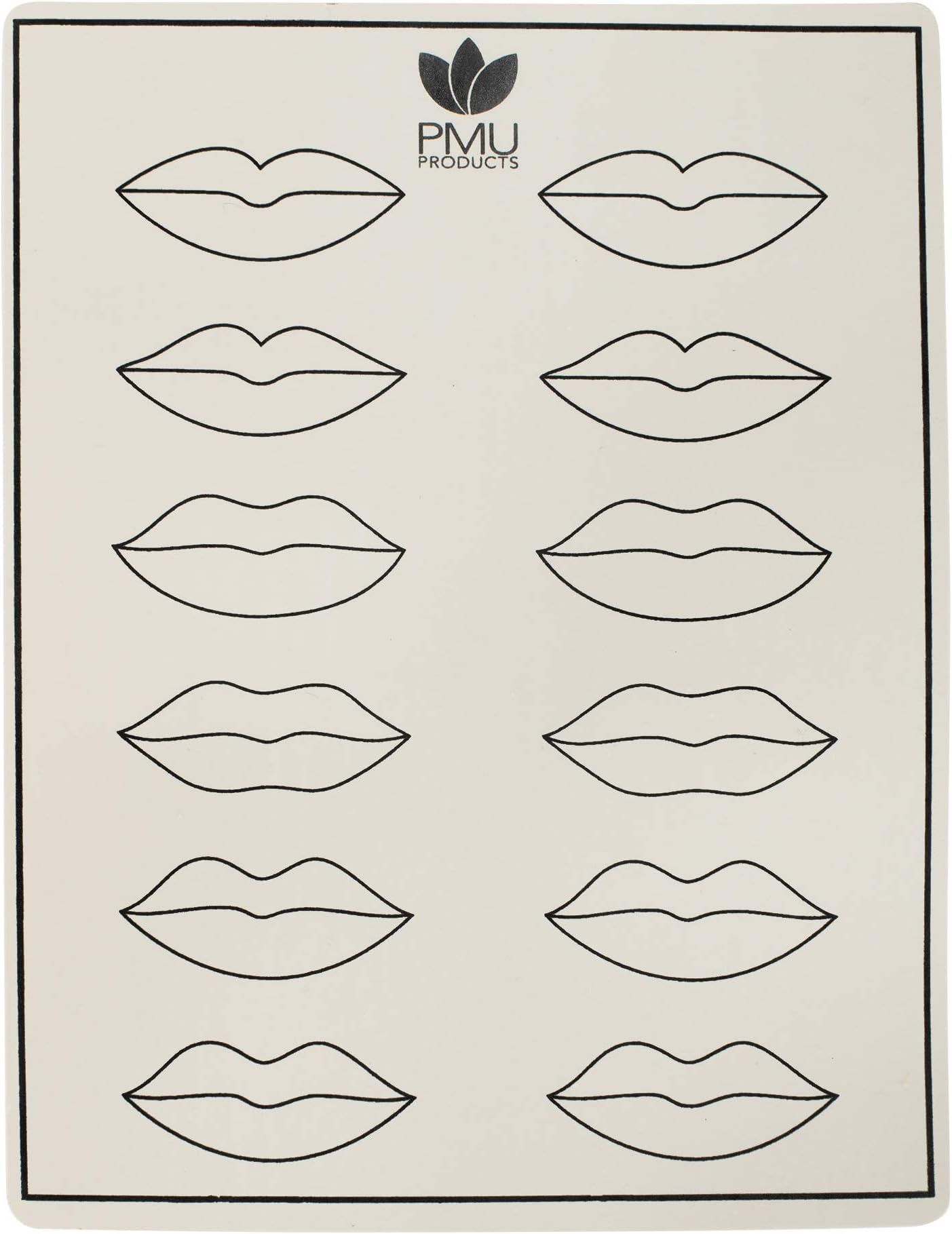 Lip Pads – Microblading Practice Skin 5 Sets of Lips - Lip Blushing Practice Skin