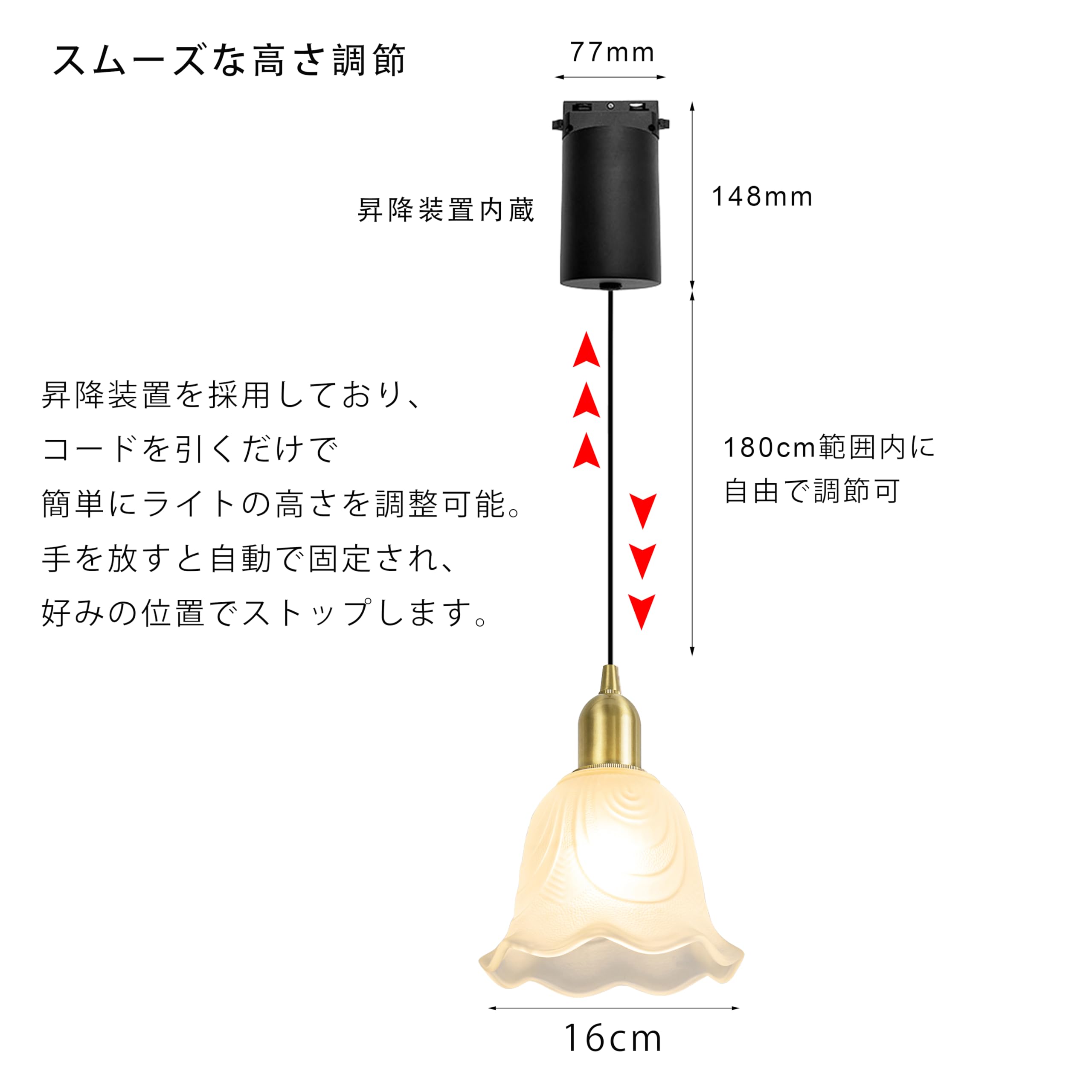 ‼️お値下げいたしました‼️昇降式 2灯 スポットライト ペンダントライト Amazon.co.jp : STGGTS 手動昇降型 ペンダントライト ダクトレール式