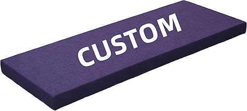 Sincere - Cojín tapizado para asiento, de espuma de alta densidad para silla, sofá, banco, ventana panorámica, para interiores y muebles de patio,