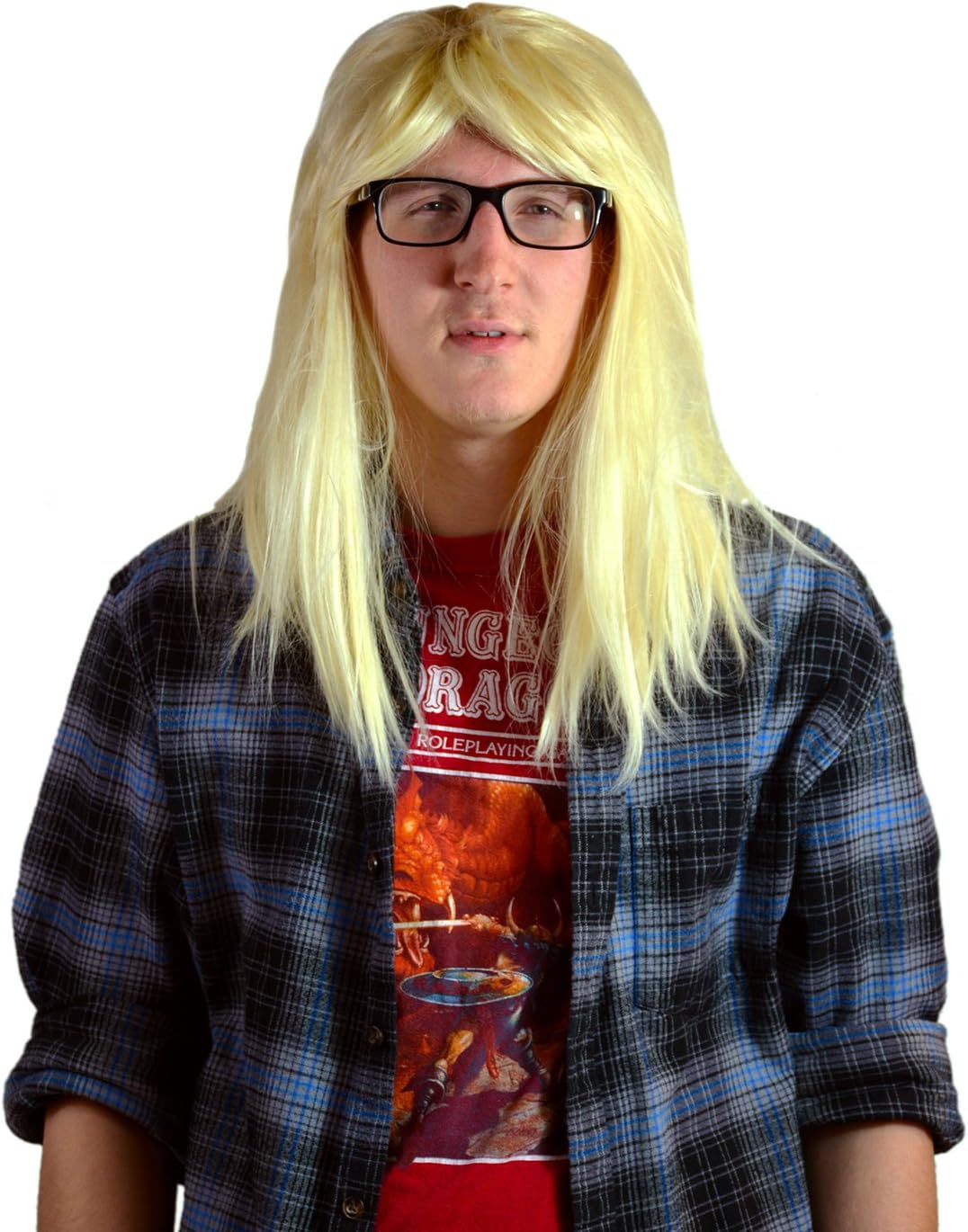 blonde wig garth