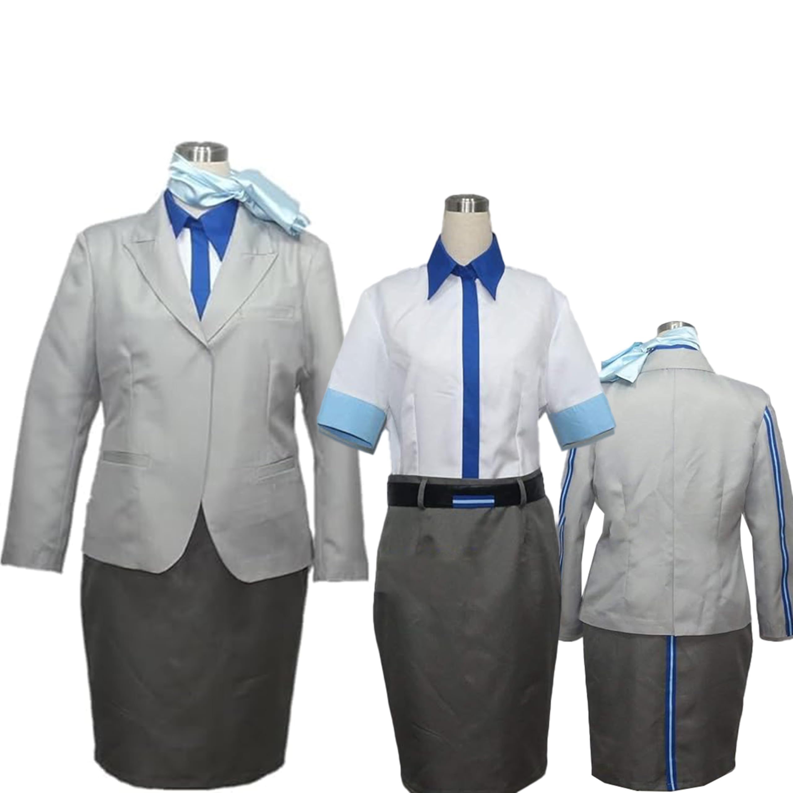 Amazon.co.jp: CA制服 ANA 全日空 10代目 5点セット コスプレ衣装 仮装