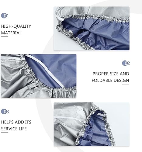 Miniatura 2 de Cabilock Cubierta de malla de protección completa para aire acondicionado para unidad de aire acondicionado al aire libre