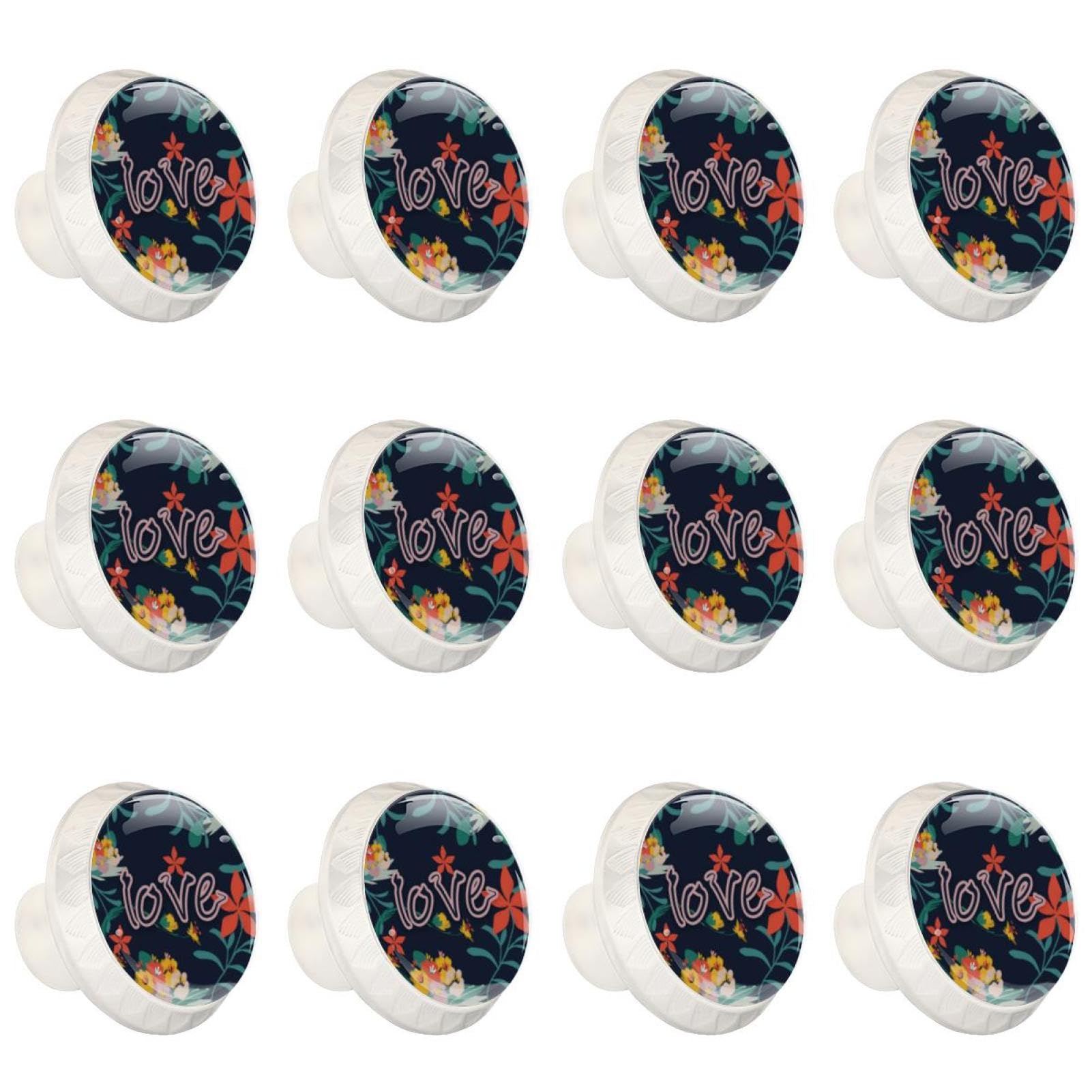 Boutons de placard en verre pour remplacer vos poignées de tiroir usées et ternes