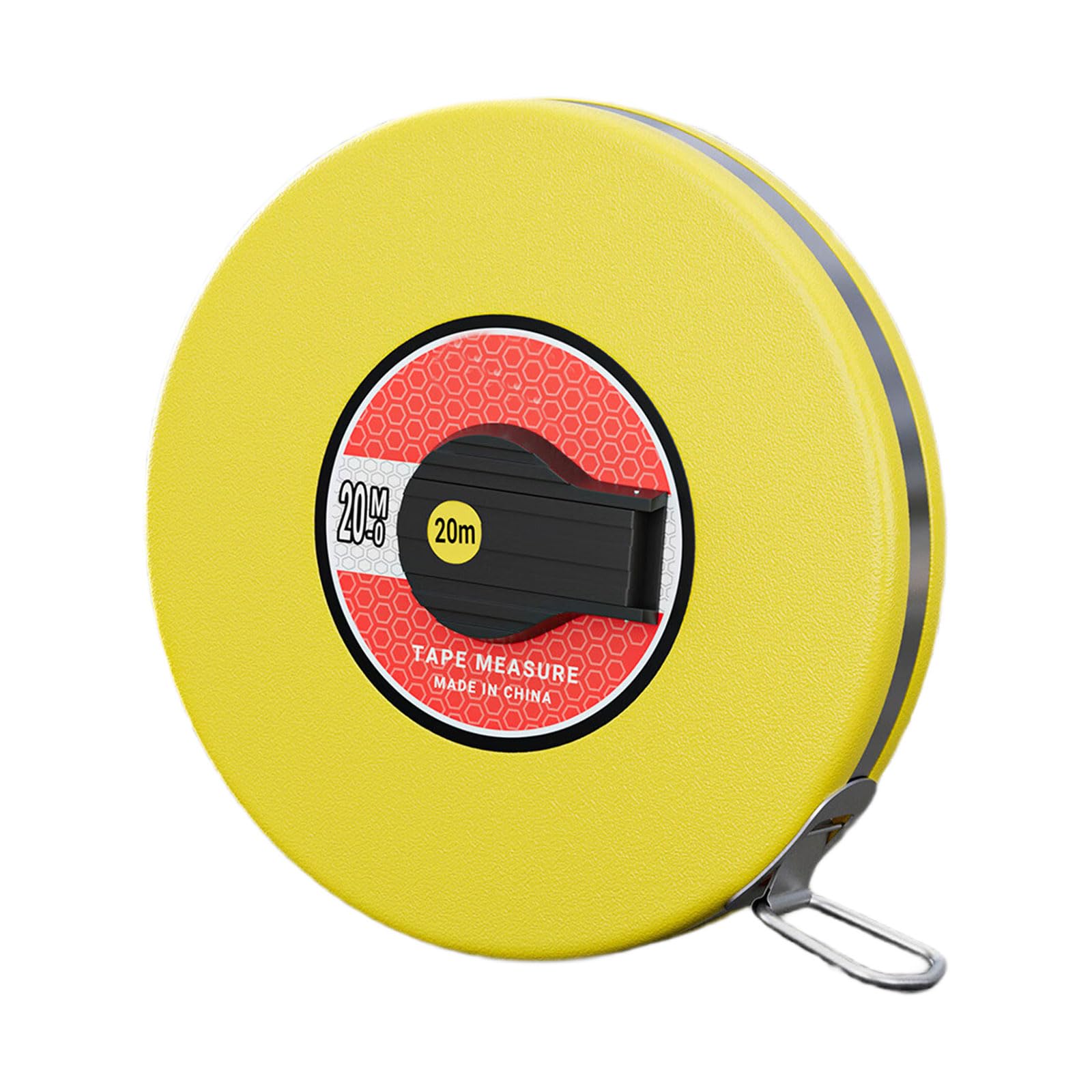 Kaeltsyn 20 Meters Reinforced Fiberglass Tape Measure Featuring Abs Impacts Resistant Case And Hand Crank Operate For Enhances Durability Precisions Tape