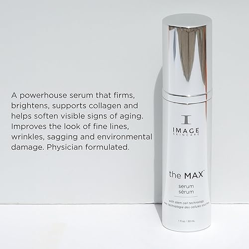 Miniatura 4 de IMAGE Skincare, The MAX Serum, suero facial multipéptido para reducir la apariencia de líneas finas y arrugas, 1 onza líquida