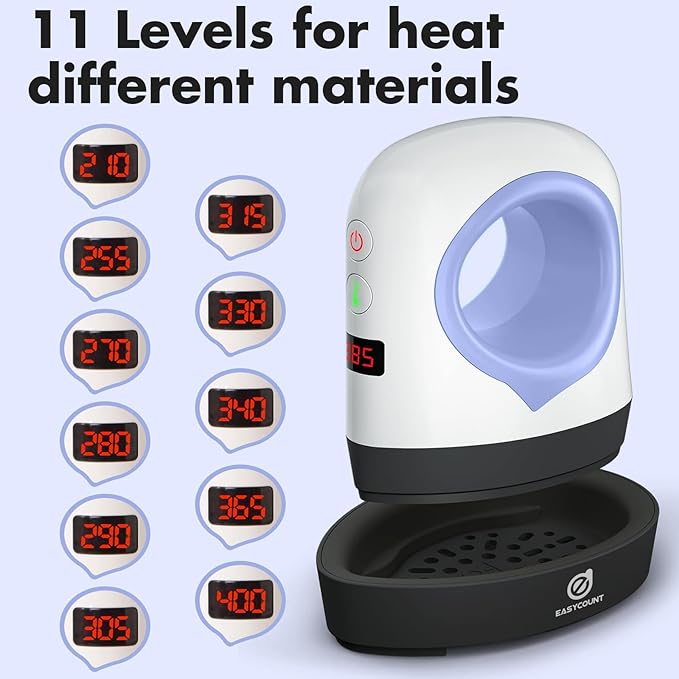 Termofijadora Mini Portátil EasyCount E para Manualidades, Camisetas, Gorras miniatura 4