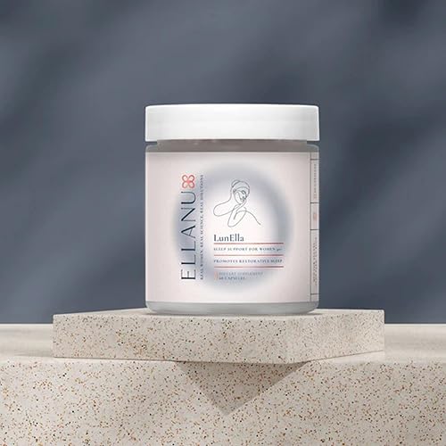 Miniatura 2 de LunElla Apoyo Restful para mujeres mayores de 40 años Apoya el descanso y la relajación Suplemento vegano, sin gluten, sin hábito Guisante